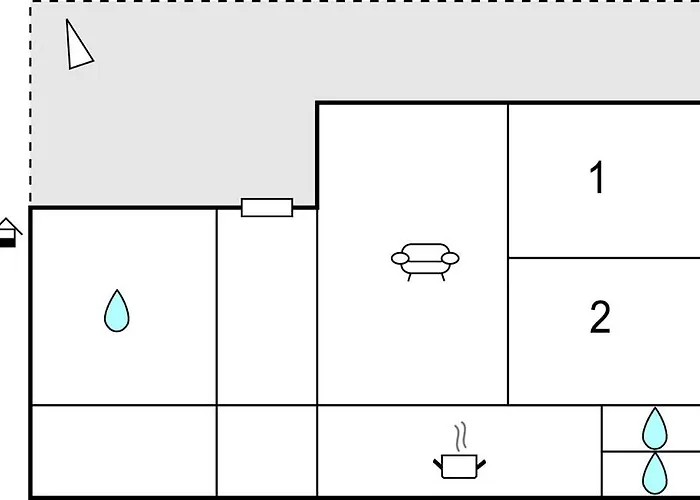 2 Bedroom Gorgeous In Royan