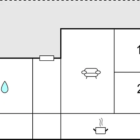 2 Bedroom Gorgeous In Royan